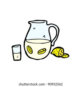 caricatura de limonada