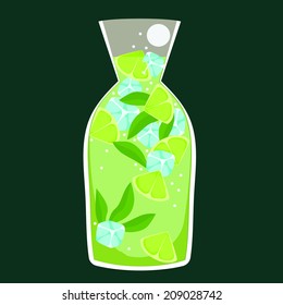 lemonade (lemonade design - lemonade glass, glass of lemonade, lemonade in pitcher)