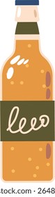 Limonada bebida garrafa vetor ilustração