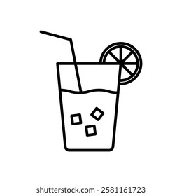 Lemonade icon Art design illustration