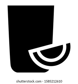 lemonade icon isolated sign symbol vector illustration - high quality black style vector icons
