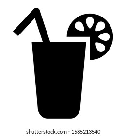 lemonade icon isolated sign symbol vector illustration - high quality black style vector icons
