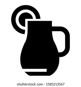 lemonade icon isolated sign symbol vector illustration - high quality black style vector icons
