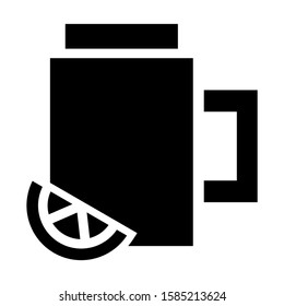 lemonade icon isolated sign symbol vector illustration - high quality black style vector icons
