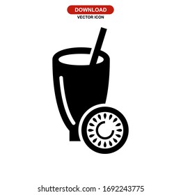 lemonade icon or logo isolated sign symbol vector illustration - high quality black style vector icons
