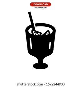 lemonade icon or logo isolated sign symbol vector illustration - high quality black style vector icons
