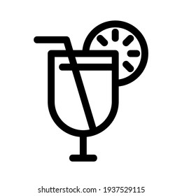 lemonade icon or logo isolated sign symbol vector illustration - high quality black style vector icons
