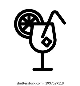 lemonade icon or logo isolated sign symbol vector illustration - high quality black style vector icons
