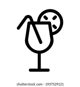 lemonade icon or logo isolated sign symbol vector illustration - high quality black style vector icons
