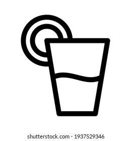 lemonade icon or logo isolated sign symbol vector illustration - high quality black style vector icons
