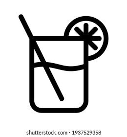 lemonade icon or logo isolated sign symbol vector illustration - high quality black style vector icons

