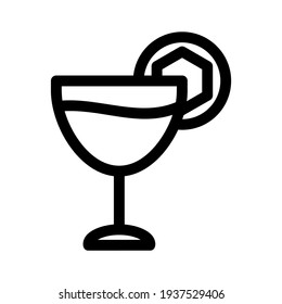 lemonade icon or logo isolated sign symbol vector illustration - high quality black style vector icons
