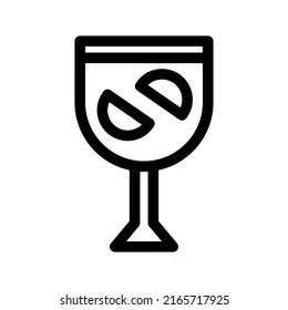 lemonade icon or logo isolated sign symbol vector illustration - high quality black style vector icons
