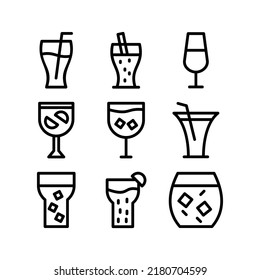lemonade icon or logo isolated sign symbol vector illustration - Collection of high quality black style vector icons
