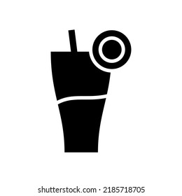 lemonade icon or logo isolated sign symbol vector illustration - high quality black style vector icons
