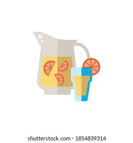 Lemonade icon. Simple element from grill and barbecue collection. Creative Lemonade icon for web design, templates, infographics and more