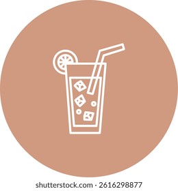 Lemonade Icon Symbol Art Sign