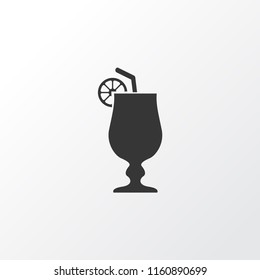 Lemonade icon symbol. Premium quality isolated margarita element in trendy style.