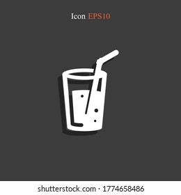 icono de limonada. Ilustración del vector EPS 10.