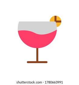 lemonade icon vector illustration flat style. summer icon set.