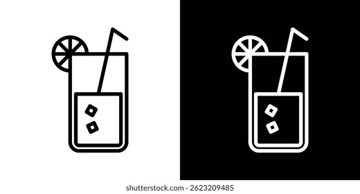 Lemonade icon vector illustration for web and mobile