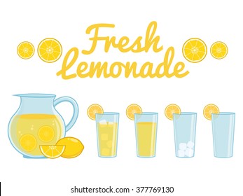 Lemonade isolated