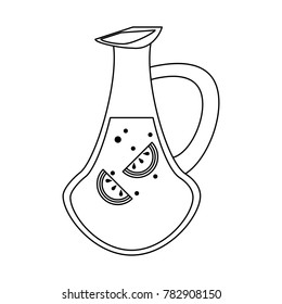Lemonade juice jar