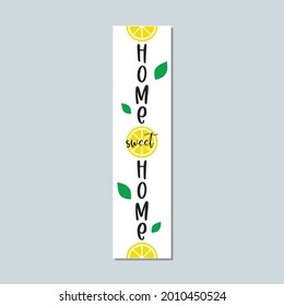 Lemonade lettering with lemon label. Brush calligraphy of word lemonade.