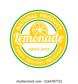 Lemonade Logo Can Be Use For Icon, Sign, Logo And Etc