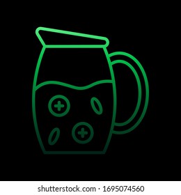 Lemonade nolan icon. Simple thin line, outline vector of Summer icons for ui and ux, website or mobile application