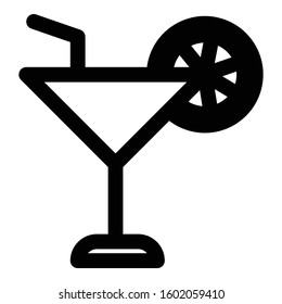 
Lemonade Outline bold Vector Icon which can be easily modified or Edited
