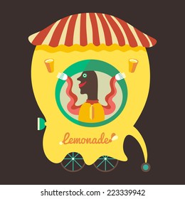 Lemonade seller.
