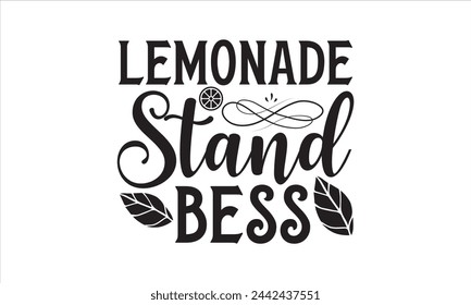 Lemonade stand bess - Lemonde T- Shirt Design, Juice, Conceptual Handwritten Phrase T Shirt Calligraphic Design, Inscription For Invitation And Greeting Card, Prints And Posters, Template.