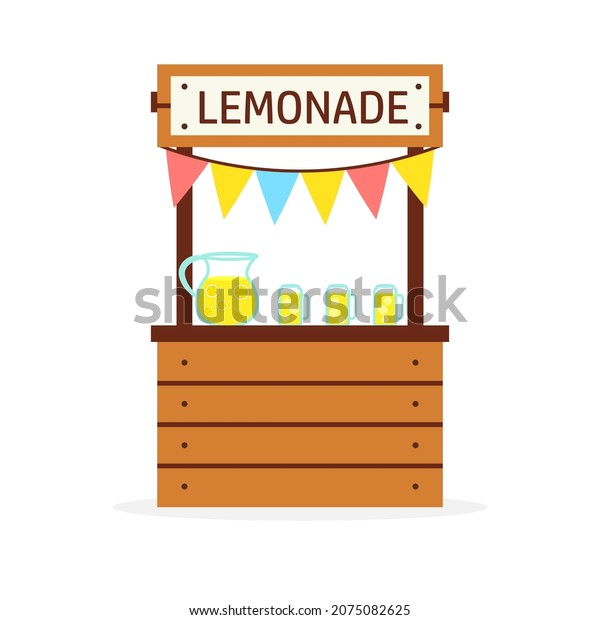 Lemonade Stand Icon Clipart Image Isolated Stock Vector (Royalty Free ...