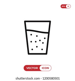 Lemonade vector icon