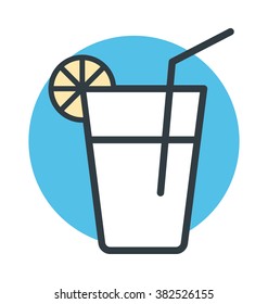 Lemonade Vector Icon