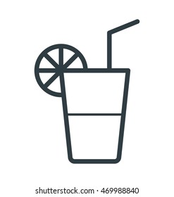 Lemonade Vector Icon