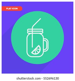 lemonade vector icon