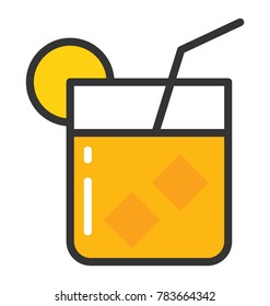 Lemonade Vector Icon