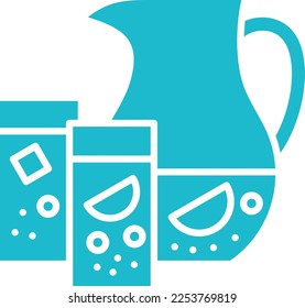 Lemonade vector icon. Can be used for printing, mobile and web applications.