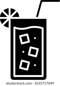 Lemonade vector icon. Can be used for printing, mobile and web applications.