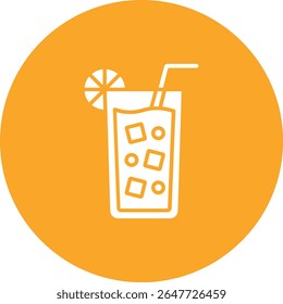 Lemonade vector icon. Can be used for printing, mobile and web applications.