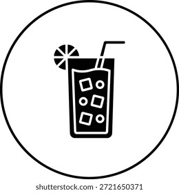 Lemonade vector icon. Can be used for printing, mobile and web applications.