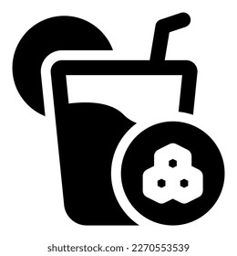 lemonade vector icon illustration asset