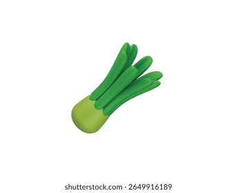 lemongrass icon 3d illustration render