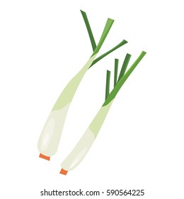 Lemongrass Isolated Illustration On White Background