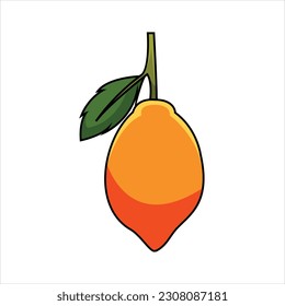lemons fruit nature design illustration