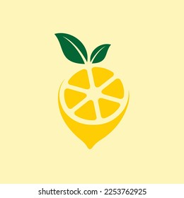 Lemons icon logo, Lemons simple icon