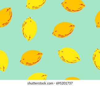 Lemons pattern.