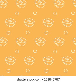 Lemons pattern. Colorful banner. Geometric retro background. Retro triangle background